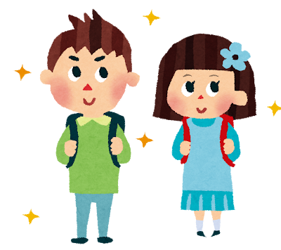 入学式を迎える子ども