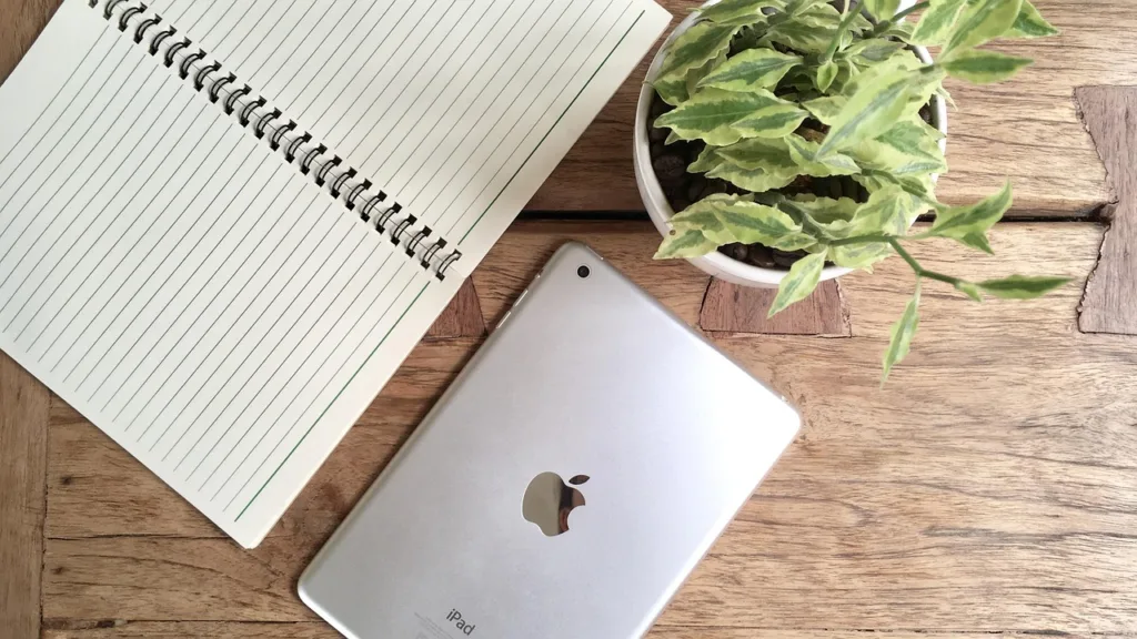 ノートとiPad