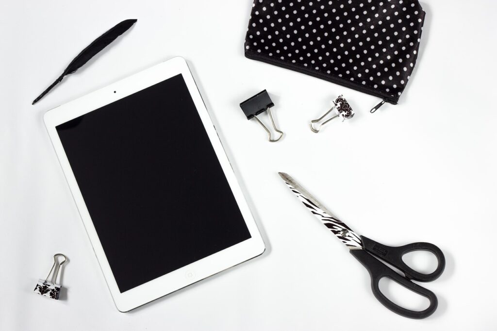 iPadと文房具
